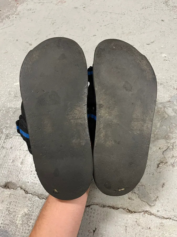 Visvim Black Christo Slides (41.5eu/us8) yAfPosn 6