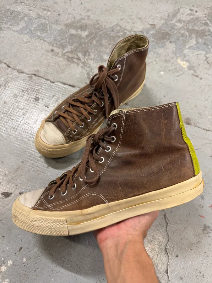 Visvim Brown Leather High Shoes yJfPWMf 1