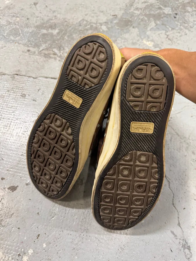 Visvim Brown Leather High Shoes yJfPWMf 4