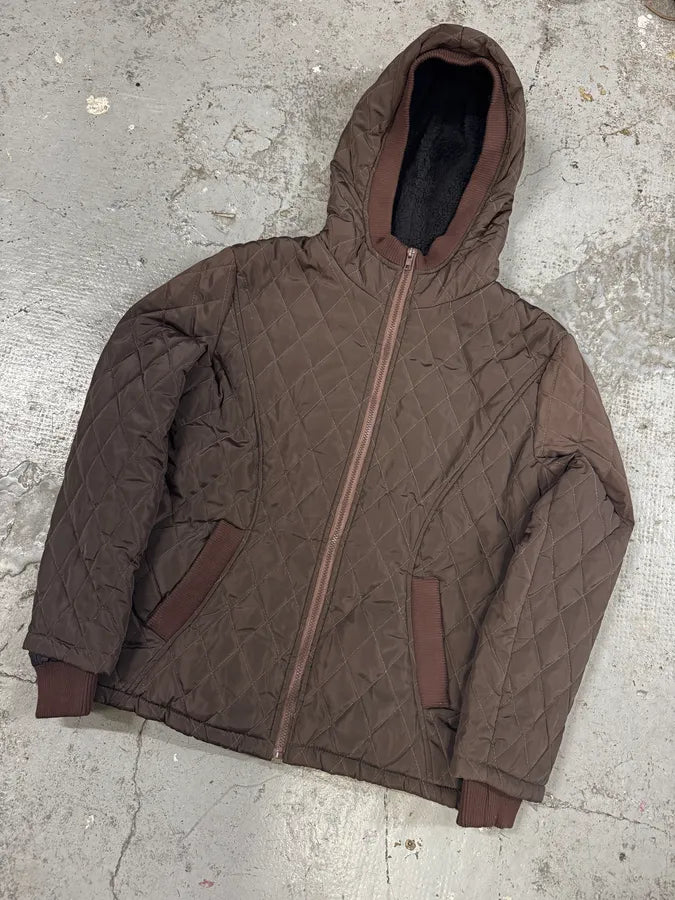 Visvim Green Quilted Hooded Jacket XwTwHEZ 2