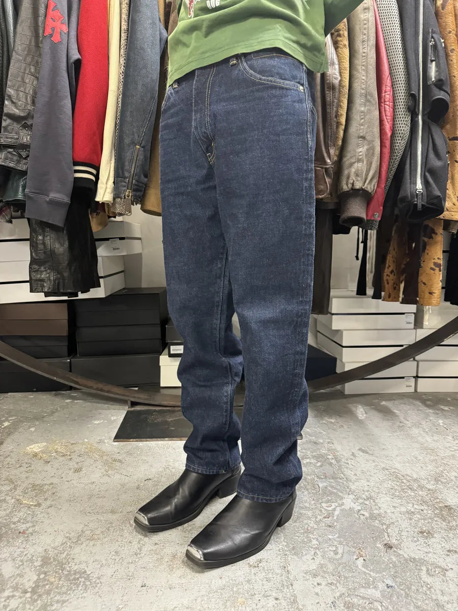 Visvim Premium Salvaged Navy Brut Regular Denim Jeans hSkhtzI 1