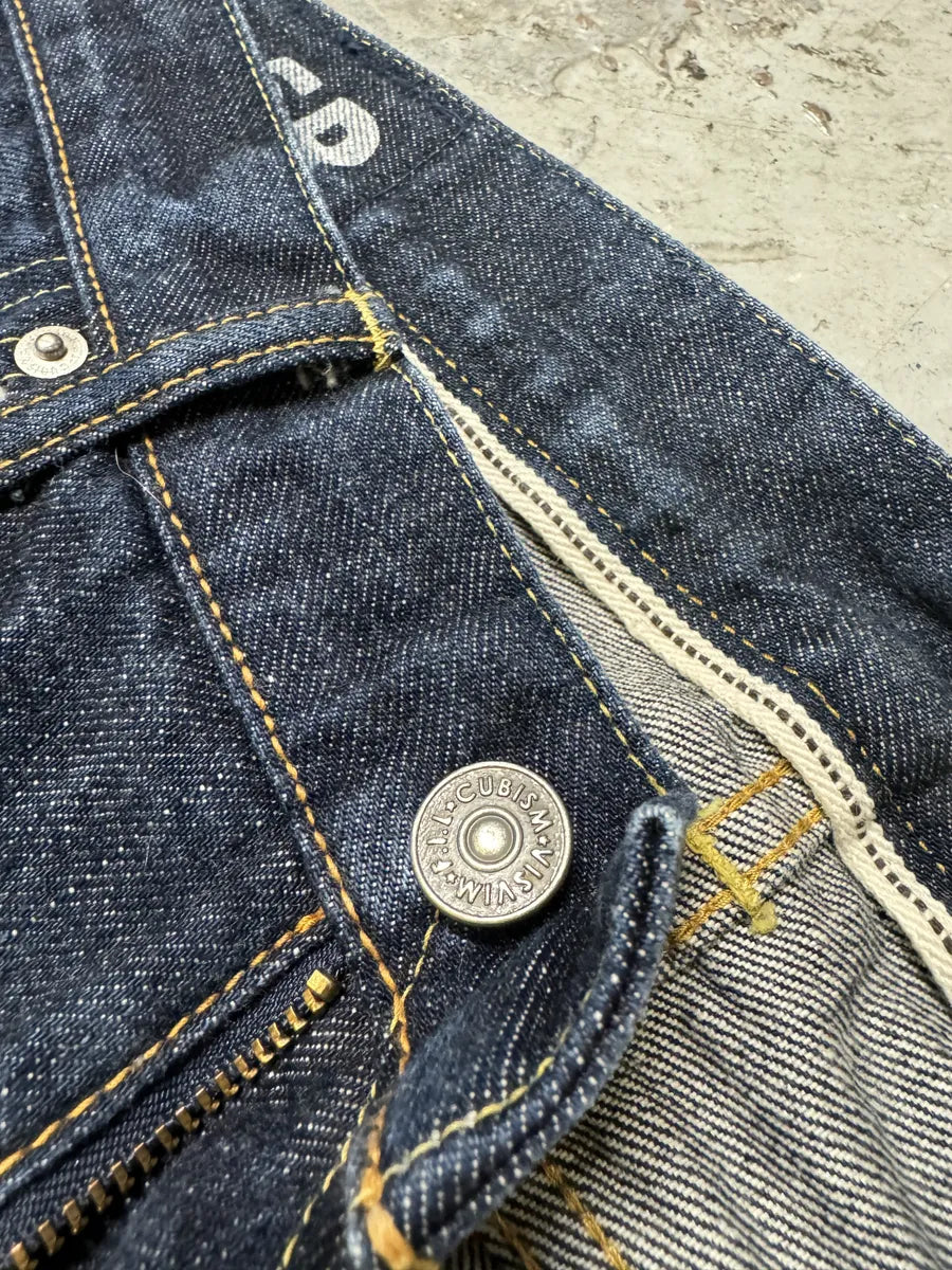 Visvim Premium Salvaged Navy Brut Regular Denim Jeans hSkhtzI 10