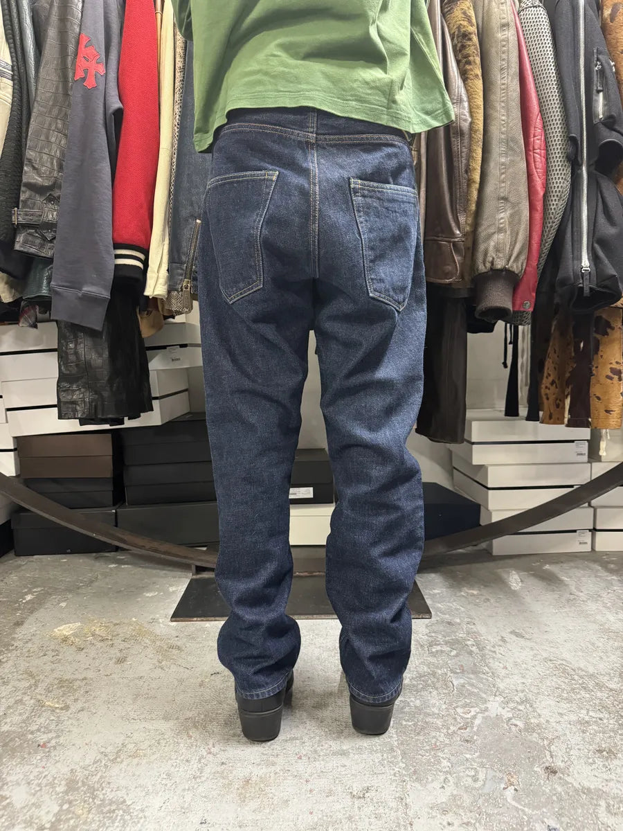 Visvim Premium Salvaged Navy Brut Regular Denim Jeans hSkhtzI 2