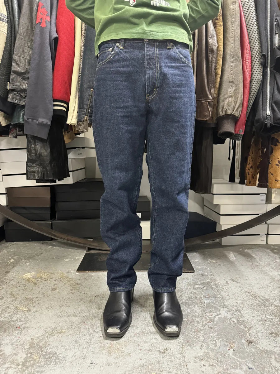Visvim Premium Salvaged Navy Brut Regular Denim Jeans hSkhtzI 3