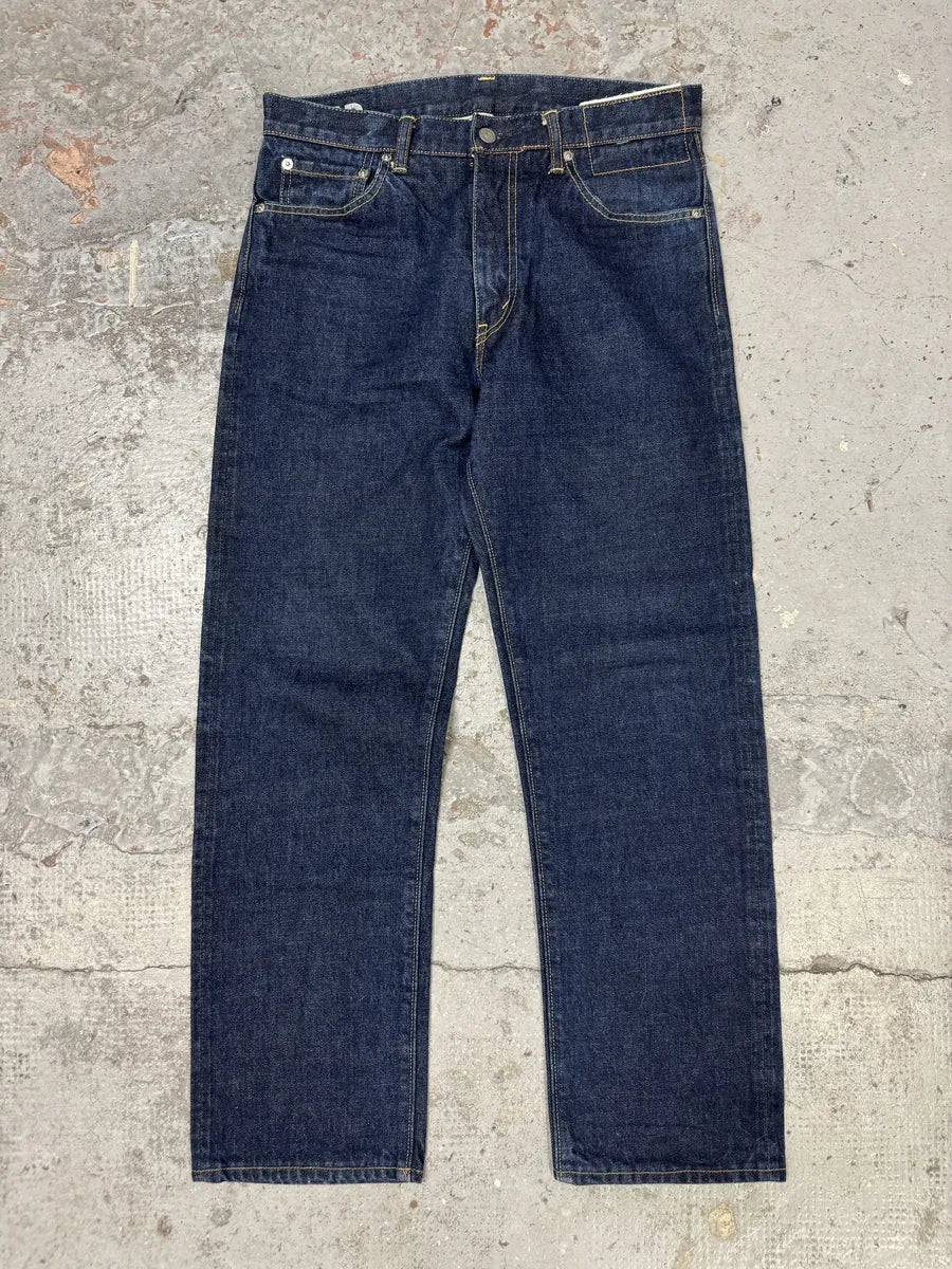 Visvim Premium Salvaged Navy Brut Regular Denim Jeans hSkhtzI 5
