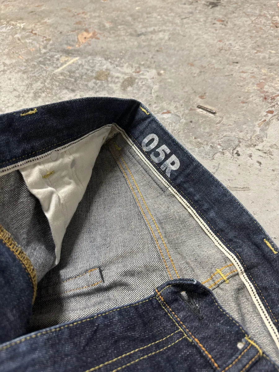 Visvim Premium Salvaged Navy Brut Regular Denim Jeans hSkhtzI 9