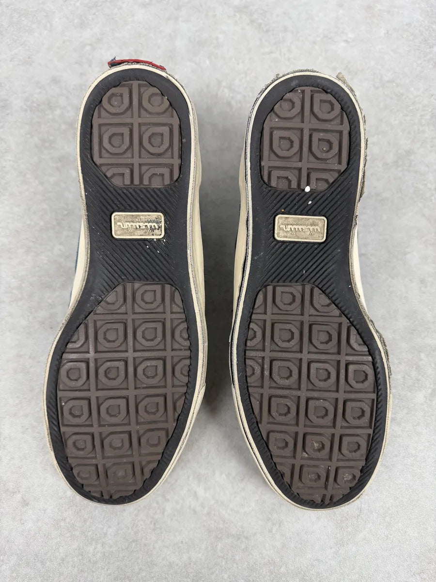 Visvim Skagway High Blue Japanese Denim Sneakers ynGLlhb 7