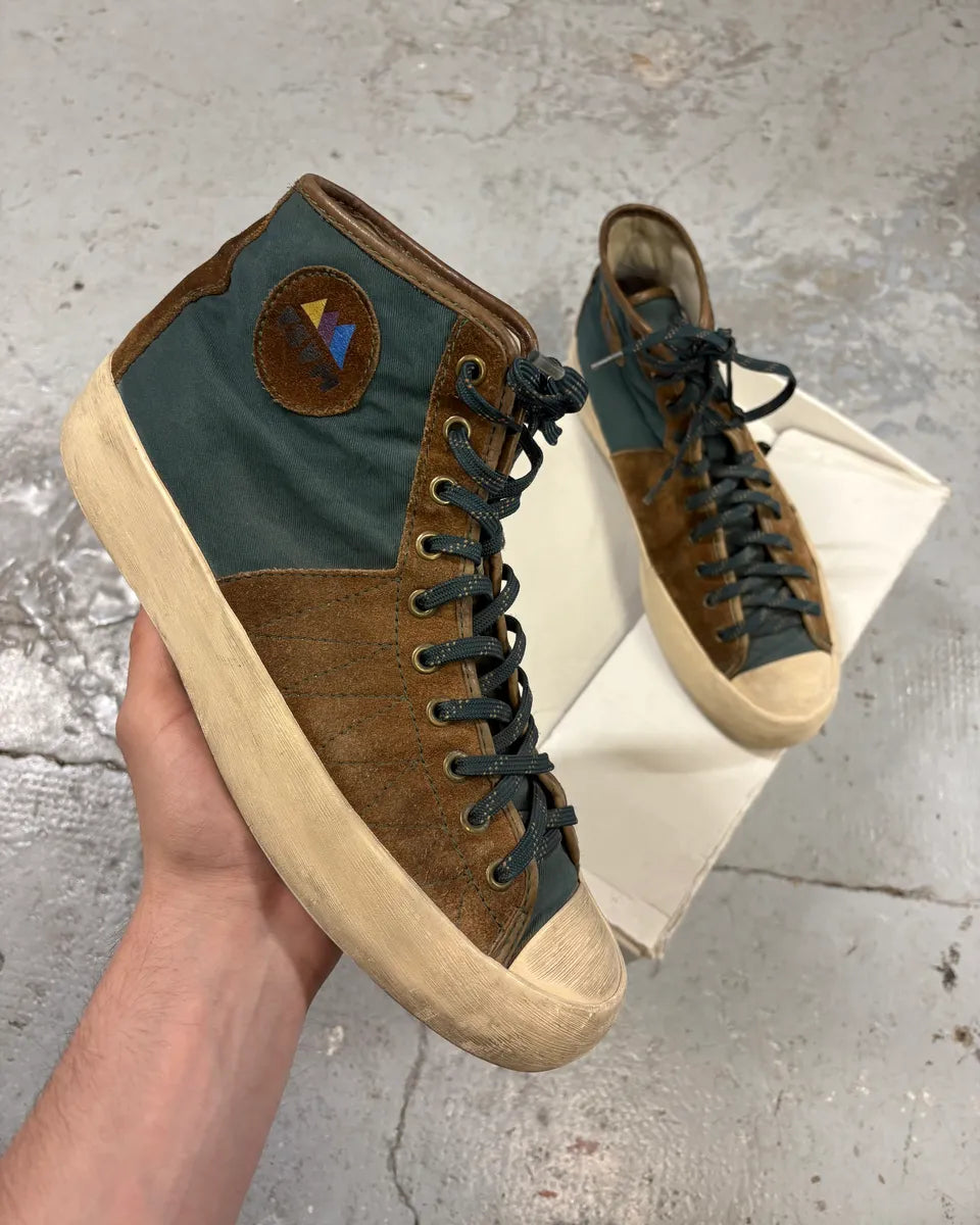Visvim Sunnegga High Lamina Brown Shoes (41eu/us8) TnCtERl 0
