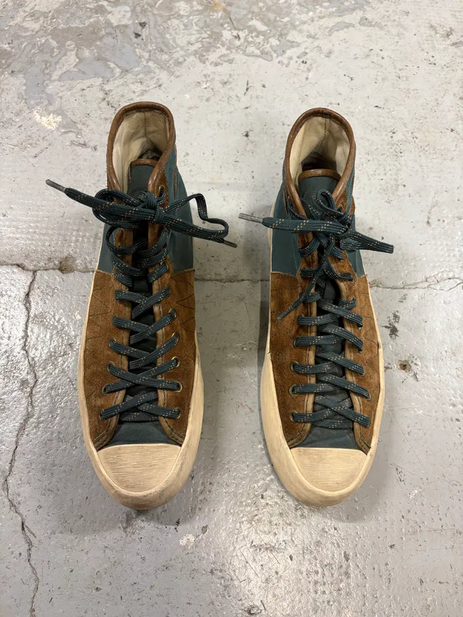 Visvim Sunnegga High Lamina Brown Shoes (41eu/us8) TnCtERl 1