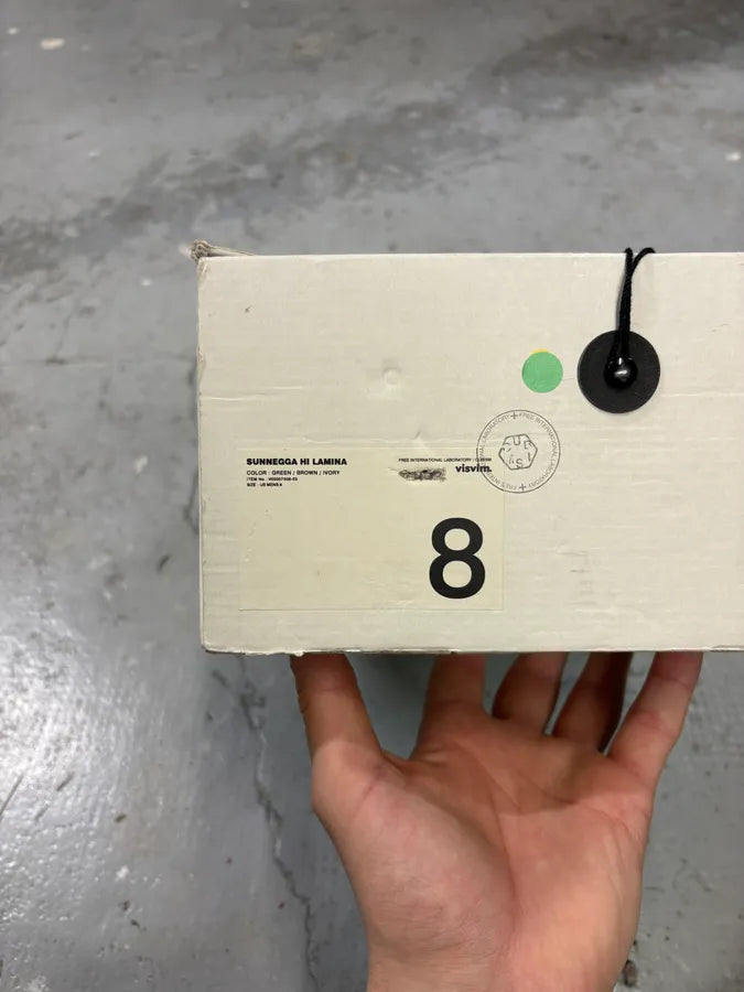 Visvim Sunnegga High Lamina Brown Shoes (41eu/us8) TnCtERl 10