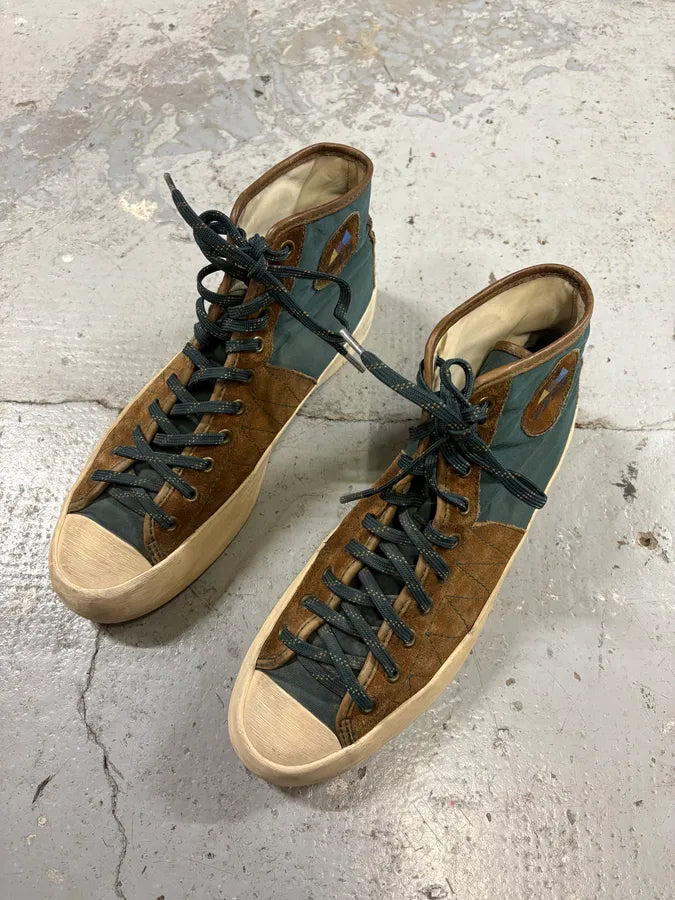 Visvim Sunnegga High Lamina Brown Shoes (41eu/us8) TnCtERl 2