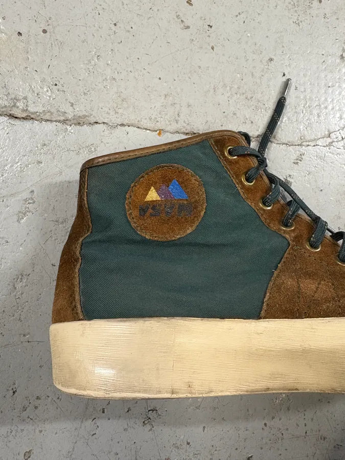 Visvim Sunnegga High Lamina Brown Shoes (41eu/us8) TnCtERl 6