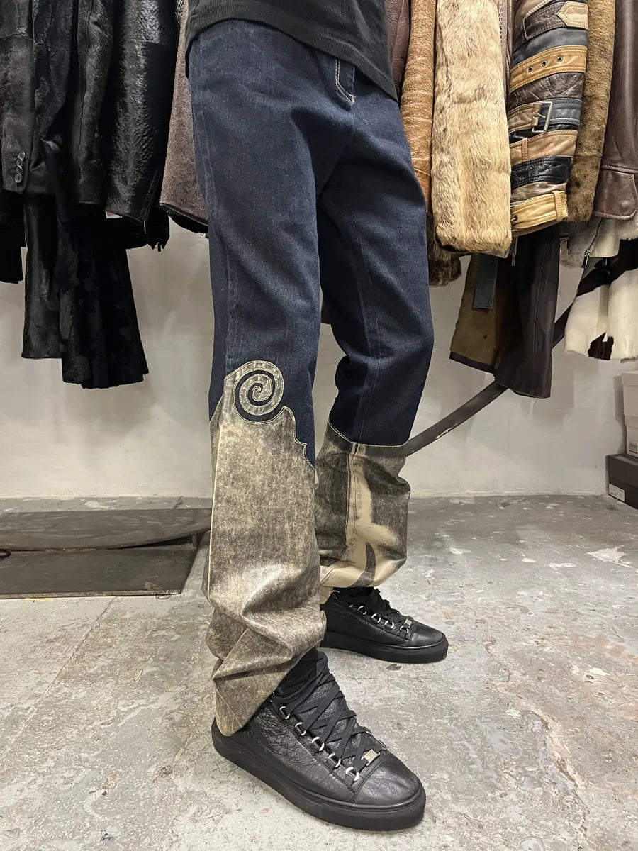 Vivienne Tam Spirical Cavalier Jeans (S) zKtUzmL 0