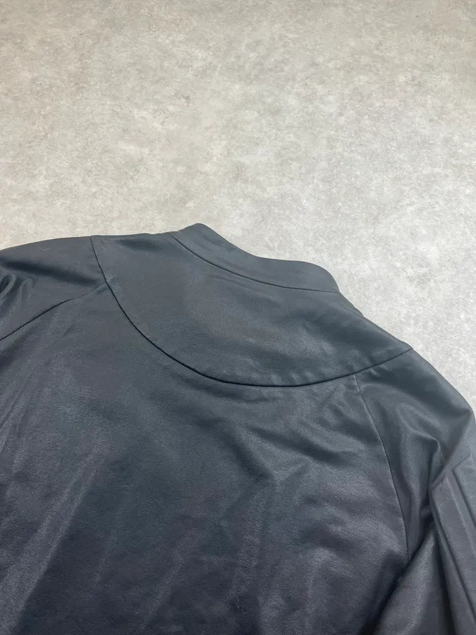 AW2014 Vivienne Westwood Padded Leather Black Biker Jacket teWOVSk 7