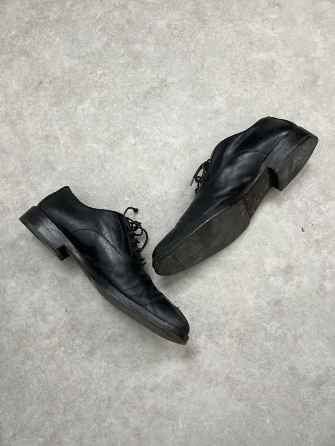 Vivienne Westwood UK Black Leather Derbys Shoes XEmtqdv 5