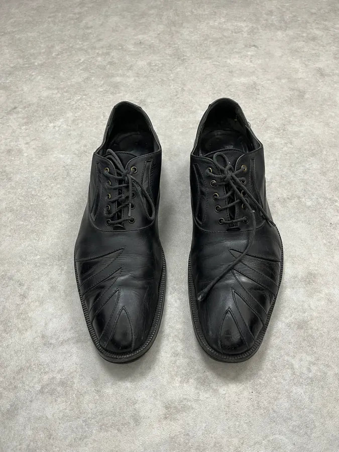 Vivienne Westwood UK Black Leather Derbys Shoes XEmtqdv 1