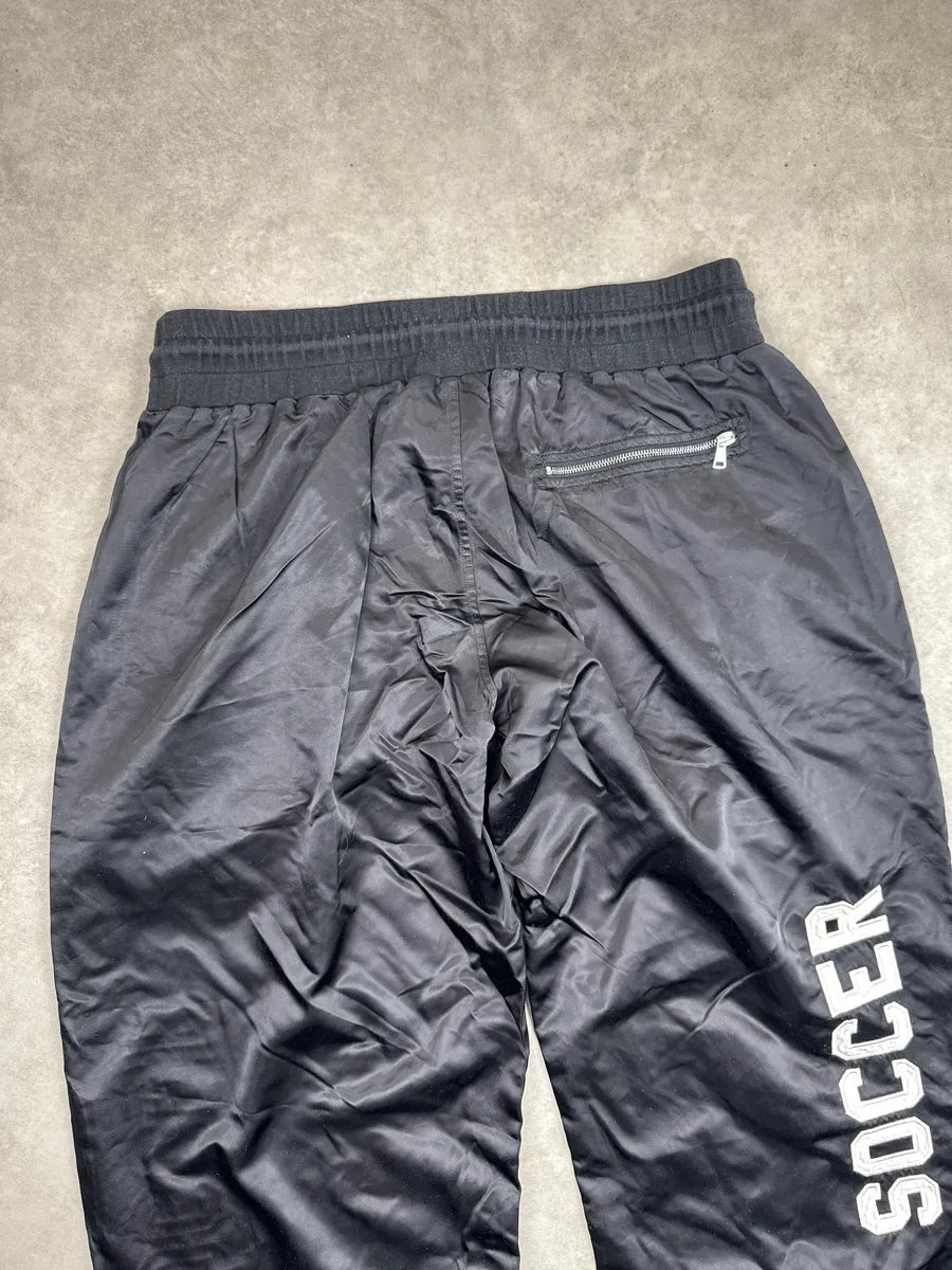 2000s Dolce & Gabbana Black Nylon 62 Soccer Track Pants vlvBfAUX 10