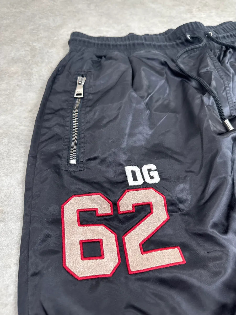 2000s Dolce & Gabbana Black Nylon 62 Soccer Track Pants vlvBfAUX 7
