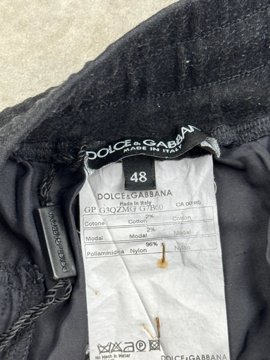 2000s Dolce & Gabbana Black Nylon 62 Soccer Track Pants vlvBfAUX 12