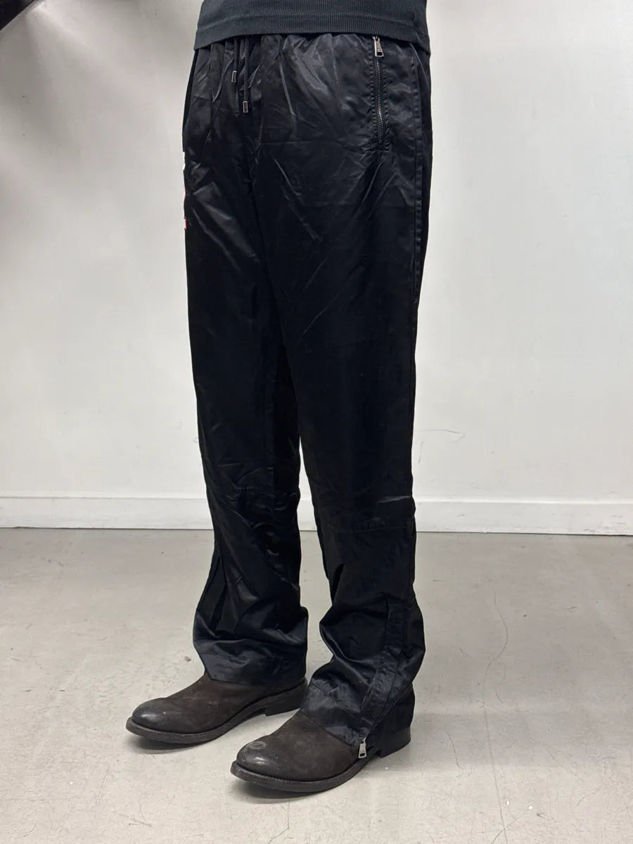 2000s Dolce & Gabbana Black Nylon 62 Soccer Track Pants vlvBfAUX 2