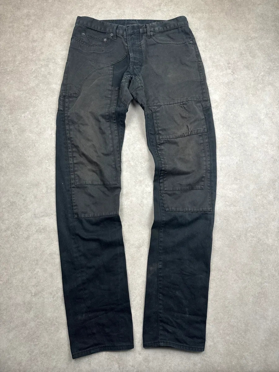 SS2006 Dior Black Patchwork Multi-Pocket Pants by Hedi Slimane vvvEmRml 0