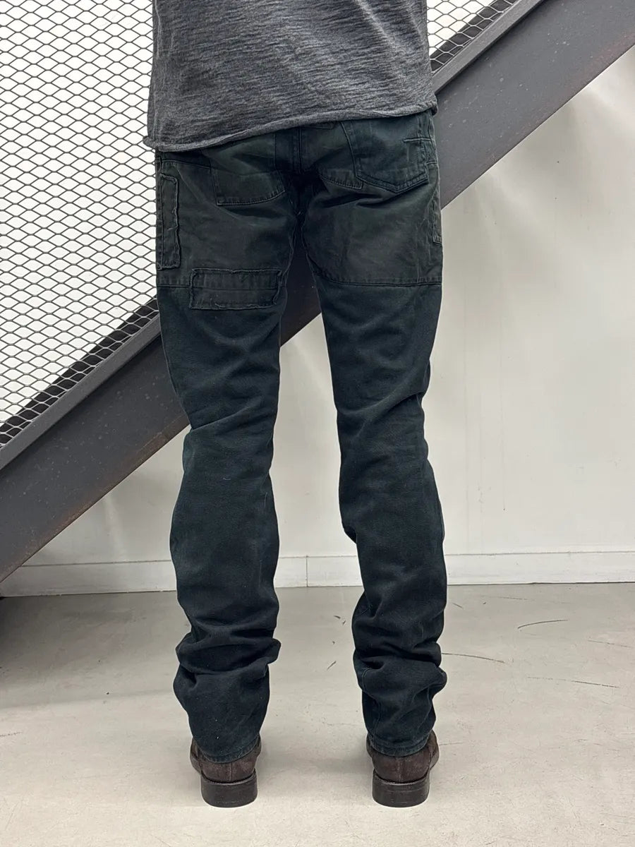 SS2006 Dior Black Patchwork Multi-Pocket Pants by Hedi Slimane vvvEmRml 3