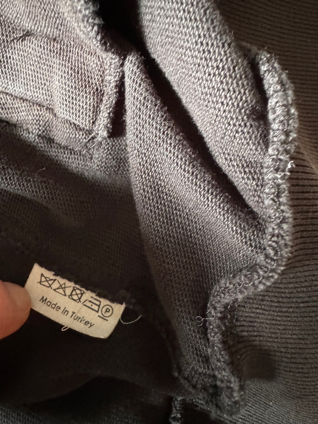 AW2014 Dries Van Noten Full Back-Zip Black Hooded Sweater (M) - 8