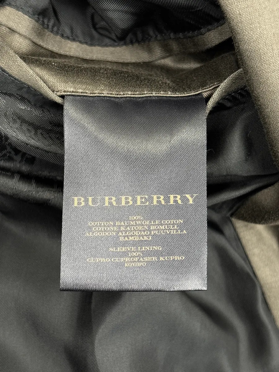 Burberry Prorsum Dark Khaki Belted Double-Breasted Coat wTRtNjhW 12