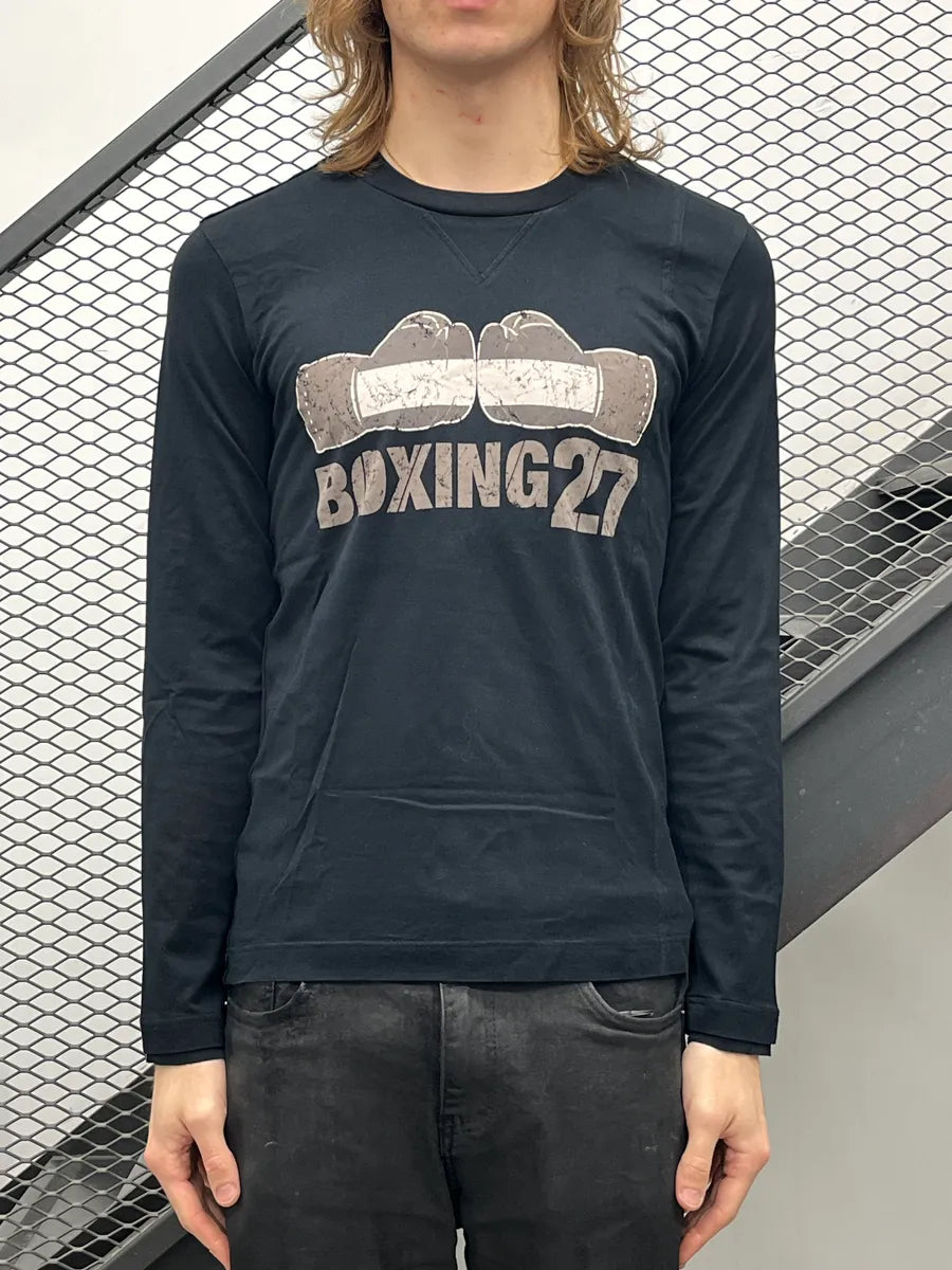 2000s Dolce & Gabbana Black Boxing27 Longsleeve  wTYeOhTI 1