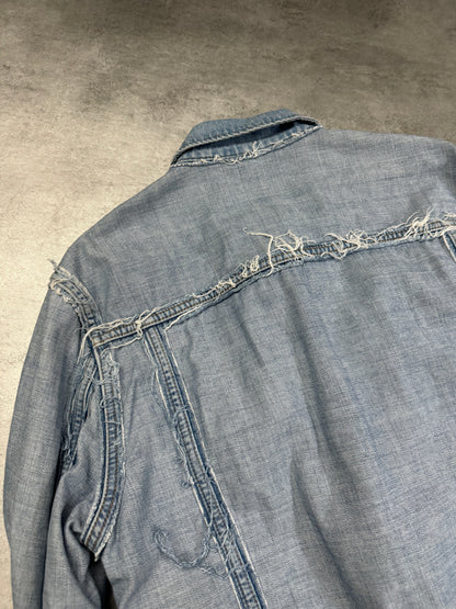 SS2005 Maison Margiela x H&M Reversed Denim Jacket Re-Edition (L) - 3