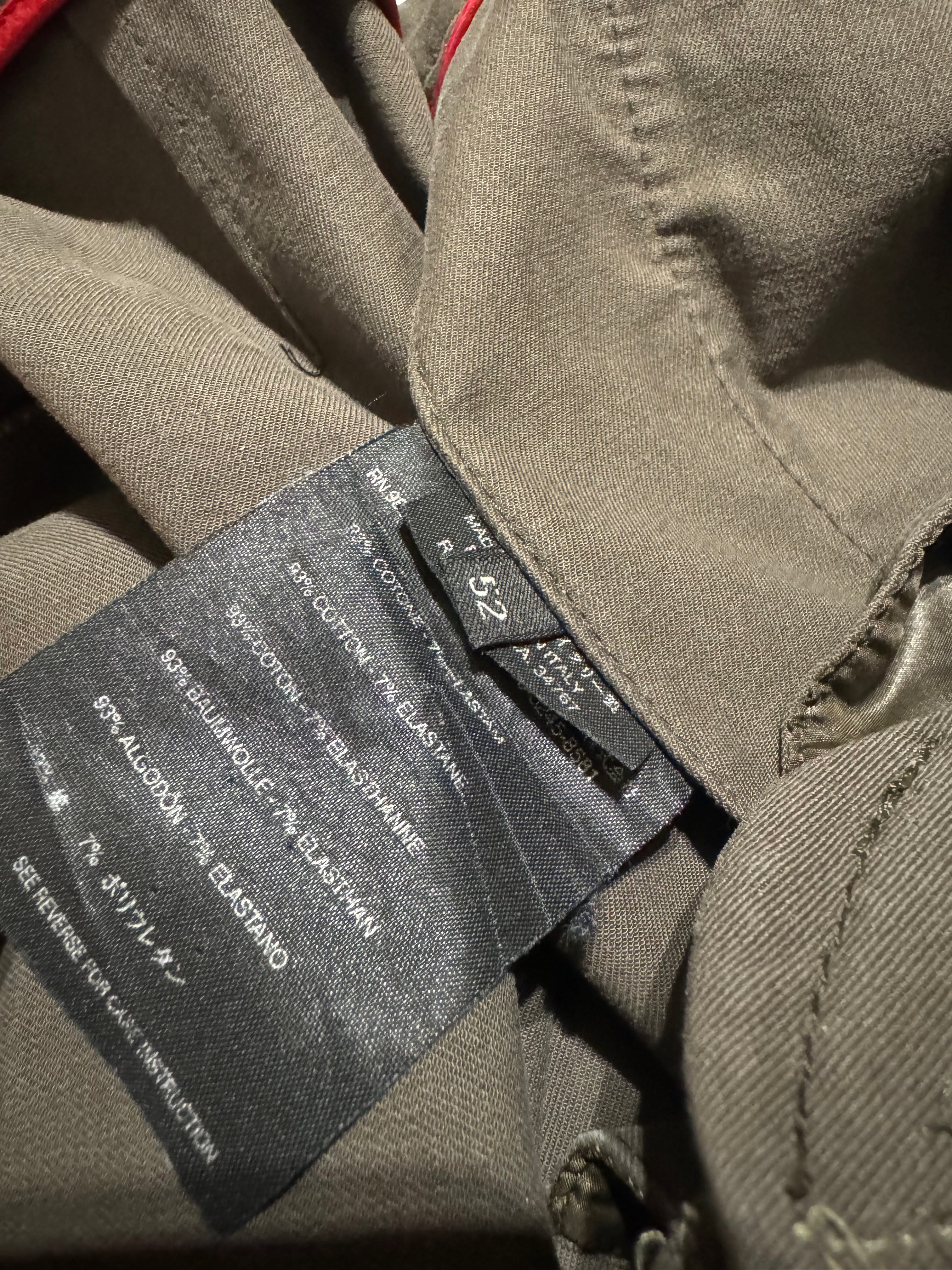 2000s Prada Tactical Linea Rossa Brown Pants (L) - 4