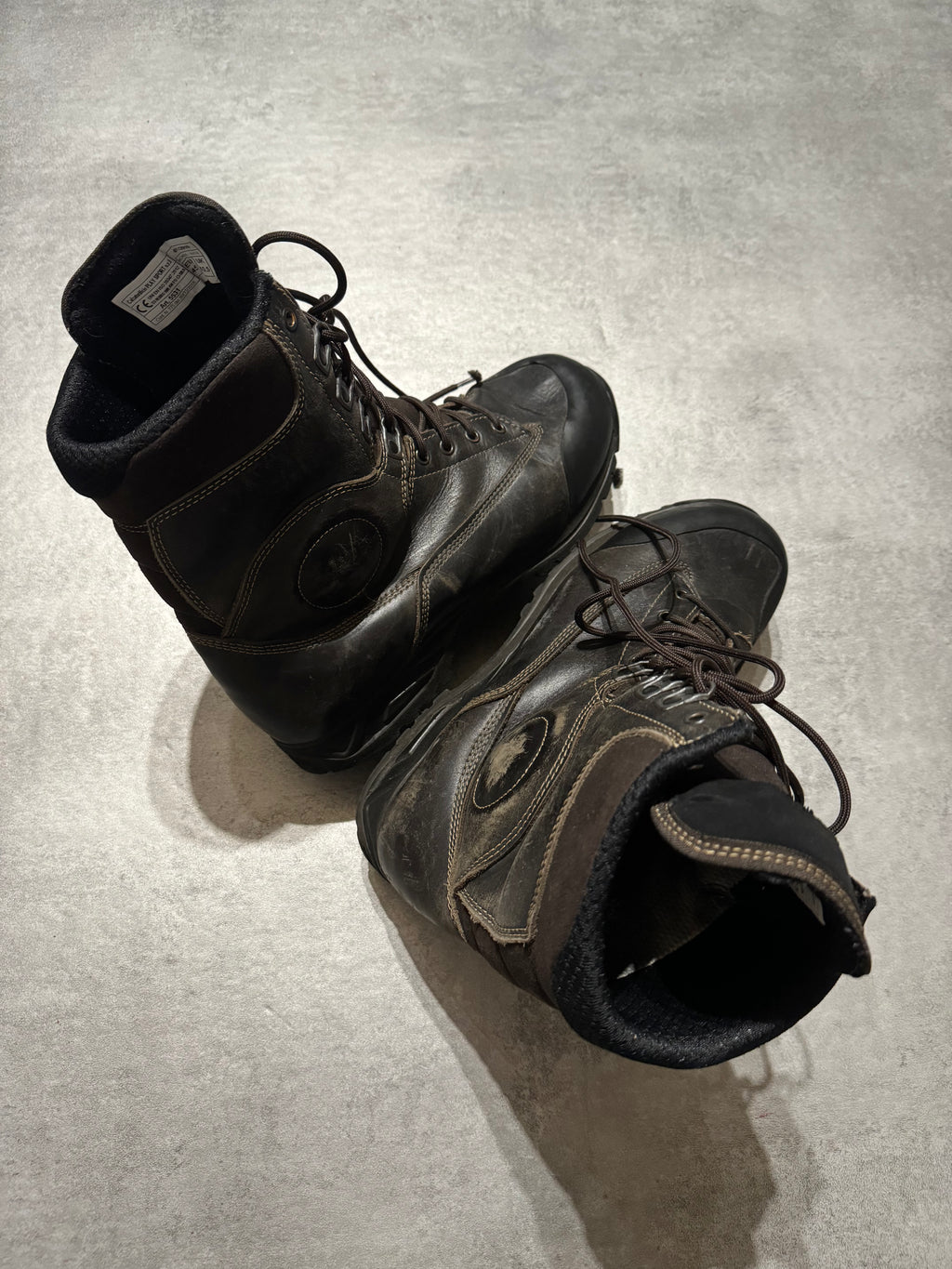 AW2019 Combat Brown Cozy Vibram Boots (45) - 4