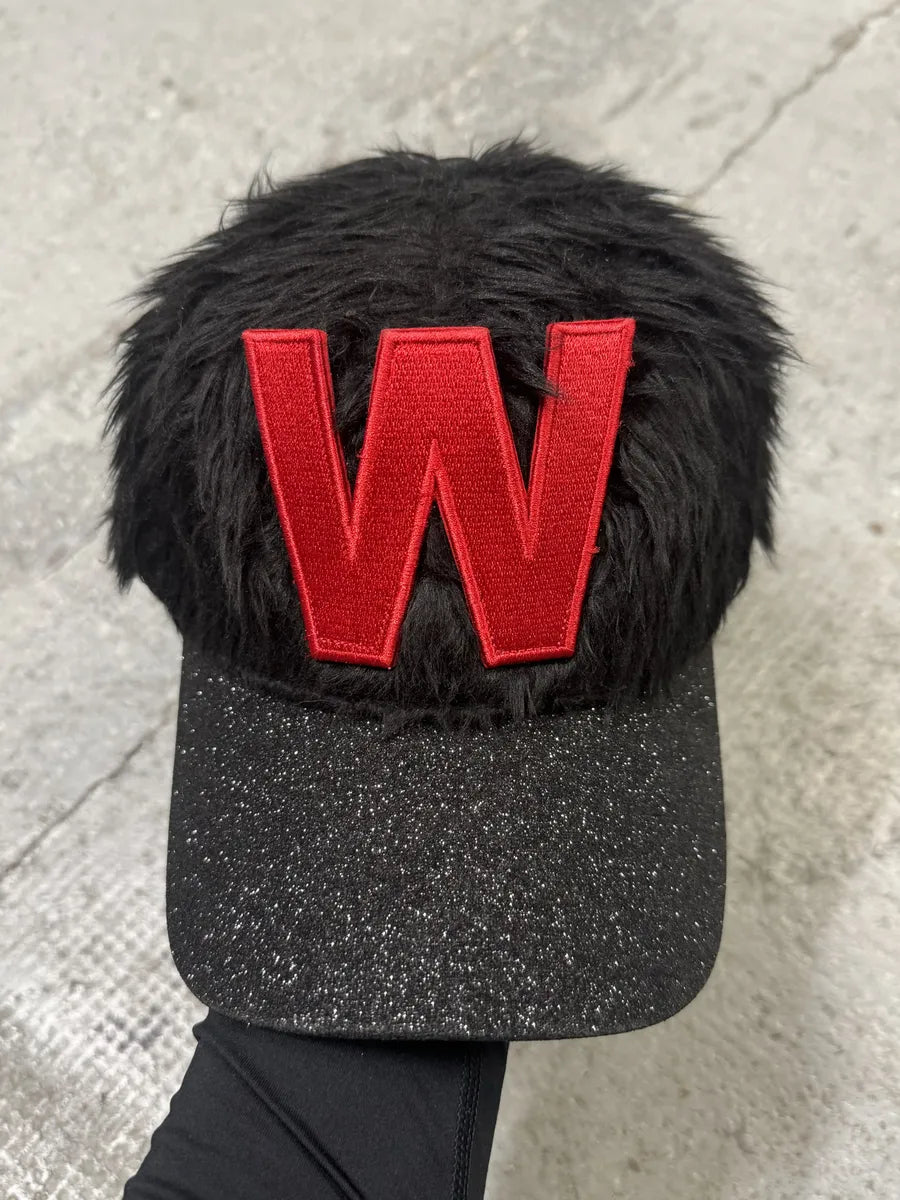 Walter Van Beirendonck Black Plushed Wild Cap – Dolce Vita Hub