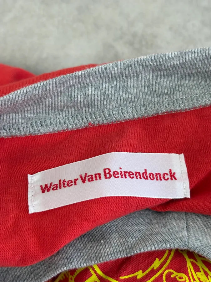 Walter Van Beirendonck Red Eagle Longsleeve mUmchRh 7