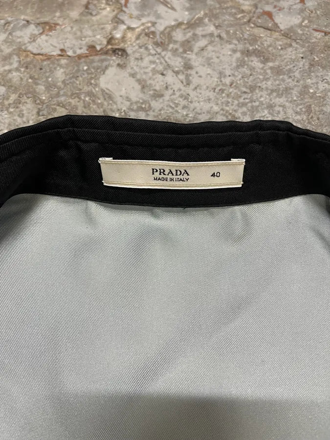 SS2009 Prada Light Blue Sleeveless Button-up Shirt (M) rCLCdfJ 4