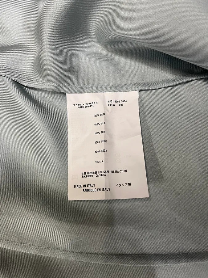 SS2009 Prada Light Blue Sleeveless Button-up Shirt (M) rCLCdfJ 5