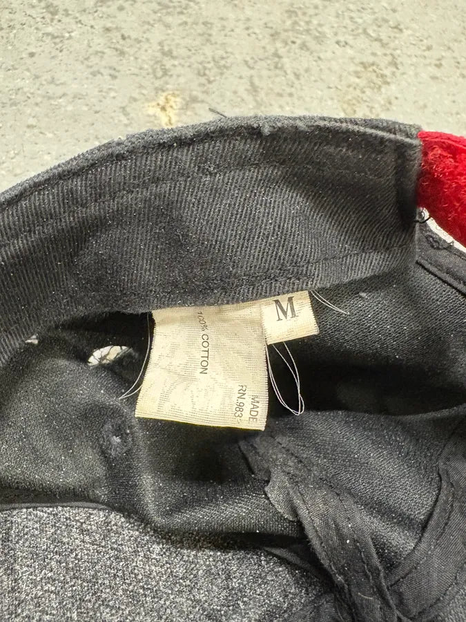 2000s Prada Luna Rossa Graffitti Handmade Cap (M) uzSwSRJ 7