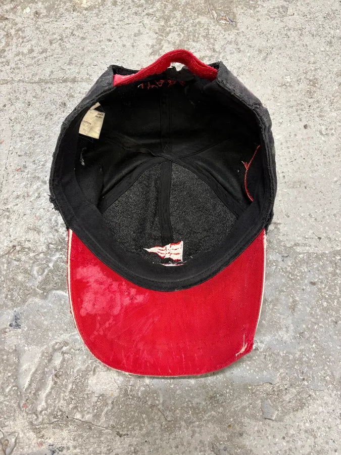 2000s Prada Luna Rossa Graffitti Handmade Cap (M) uzSwSRJ 4