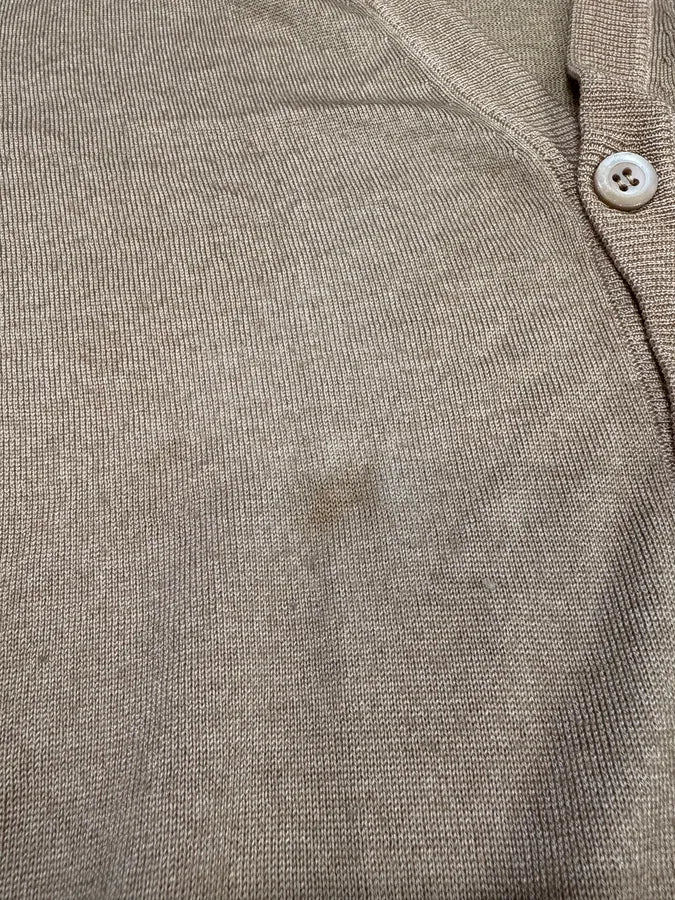 AW2011 Prada Camel Wool & Silk Cardigan XMseHUy 7