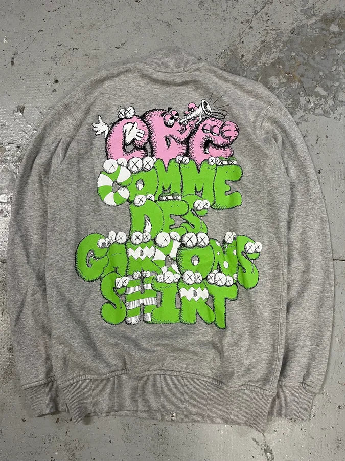 Comme des Garçons Kaws Tag Zip-up Sweater TKEbBVo 0