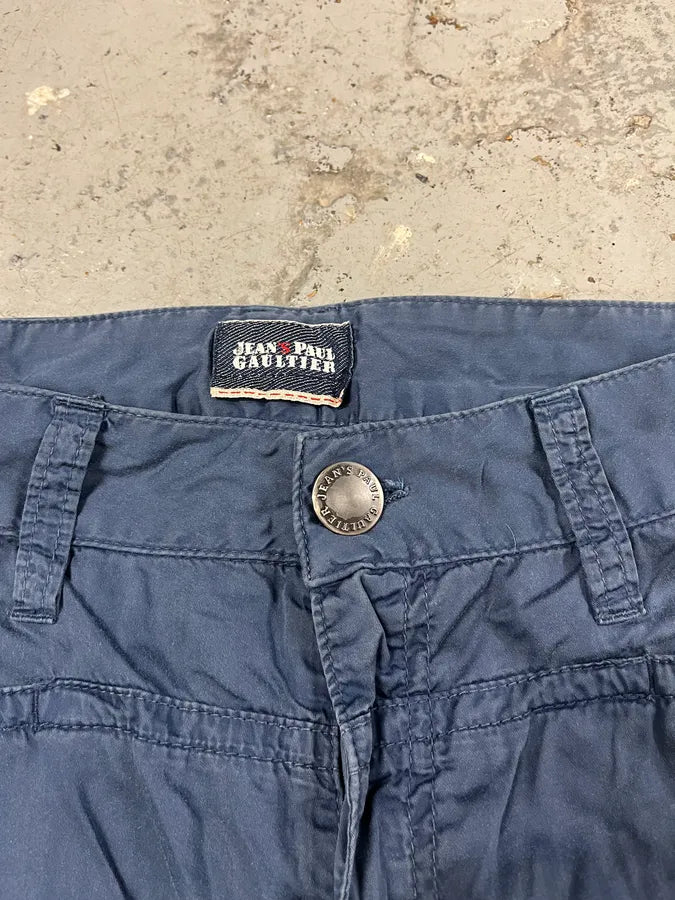2000s Jean Paul Gaultier Blue Royal Cozy Pants CLexVLj 7