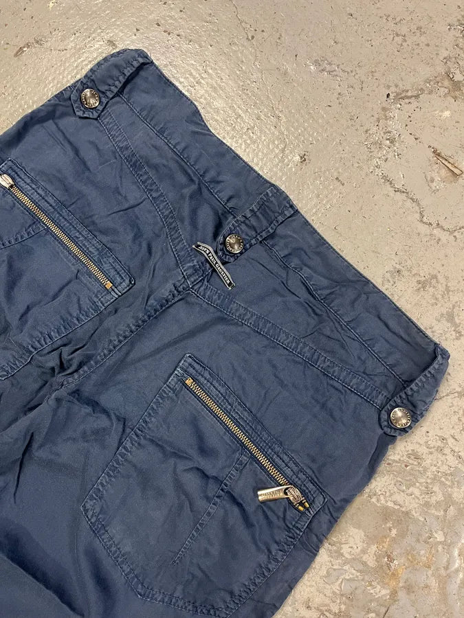 2000s Jean Paul Gaultier Blue Royal Cozy Pants CLexVLj 8