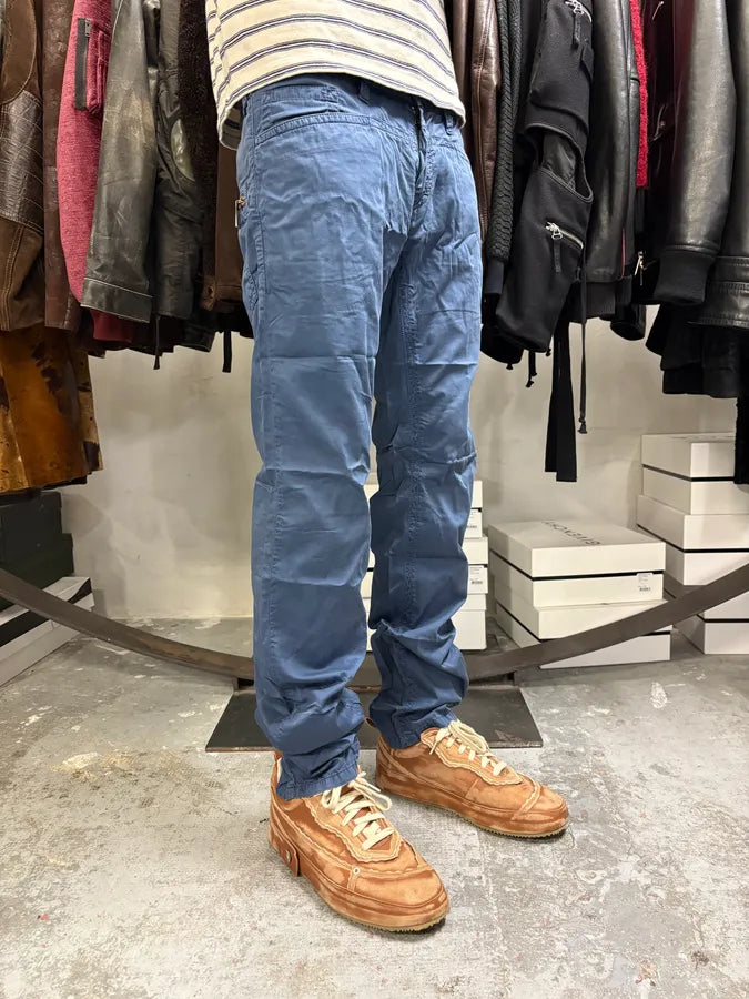 2000s Jean Paul Gaultier Blue Royal Cozy Pants CLexVLj 2