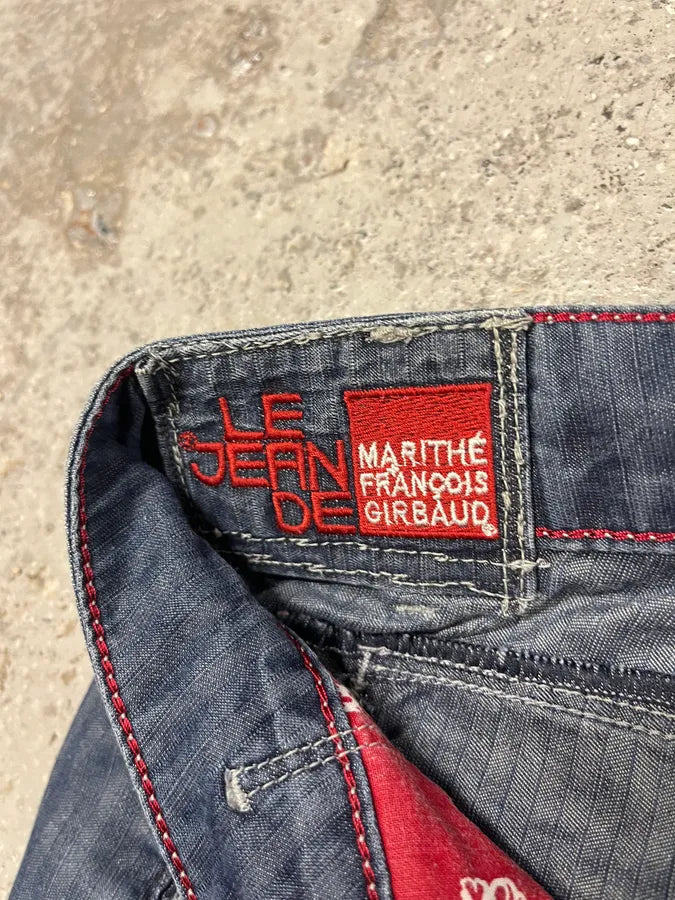 2000s Marithé + François Girbaud Wide Denim Jeans gBeuAhP 10