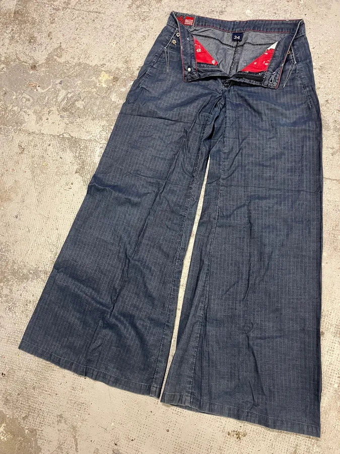 2000s Marithé + François Girbaud Wide Denim Jeans gBeuAhP 5