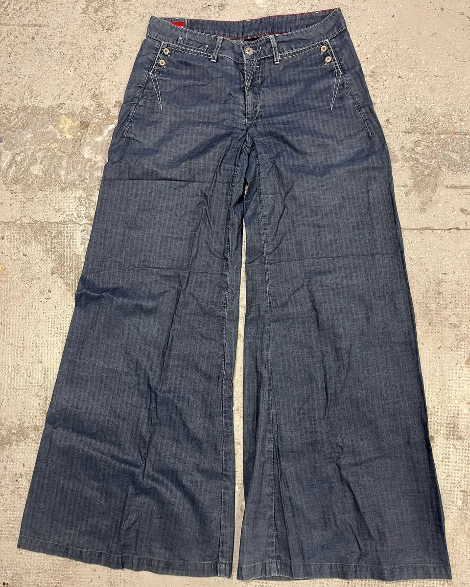 2000s Marithé + François Girbaud Wide Denim Jeans gBeuAhP 3