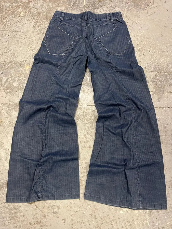 2000s Marithé + François Girbaud Wide Denim Jeans gBeuAhP 6