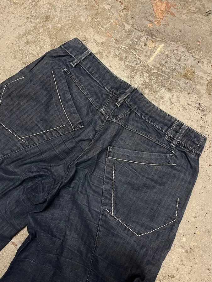 2000s Marithé + François Girbaud Wide Denim Jeans gBeuAhP 7
