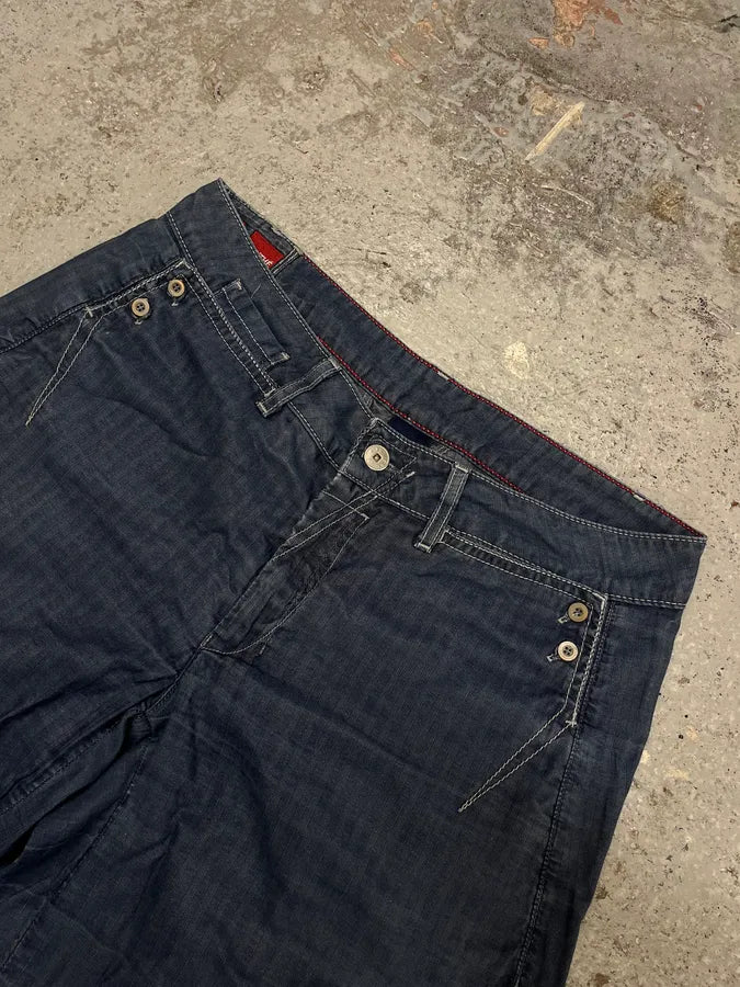2000s Marithé + François Girbaud Wide Denim Jeans gBeuAhP 8