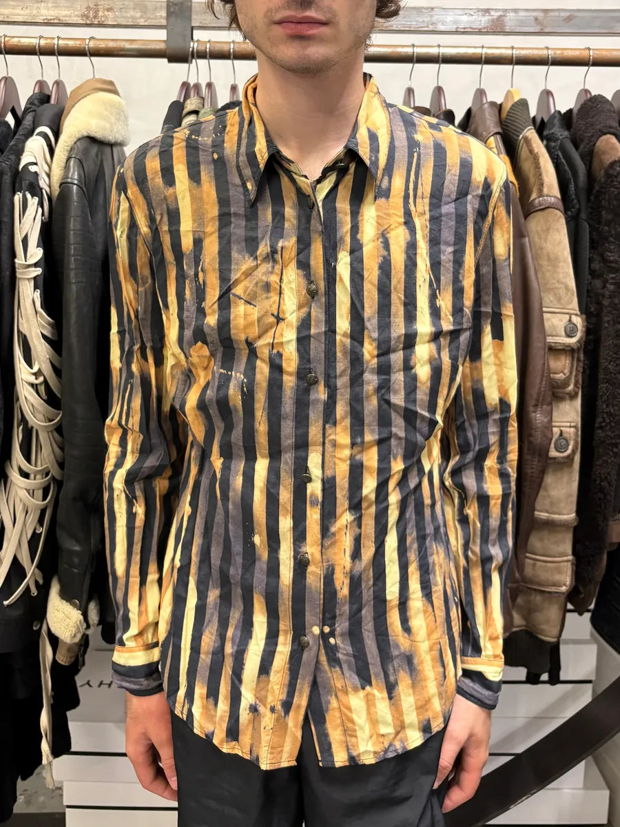 2000s Moschino Lights Lines Shirt EByNTvH 1